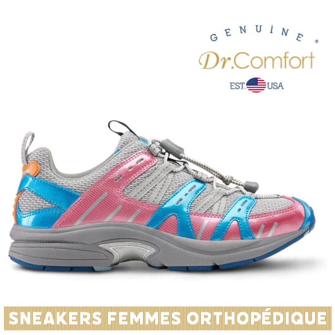 Dr Comfort - Chaussures thérapeutiques Diabetic Extra Depth pour Femme - Refresh - Baie