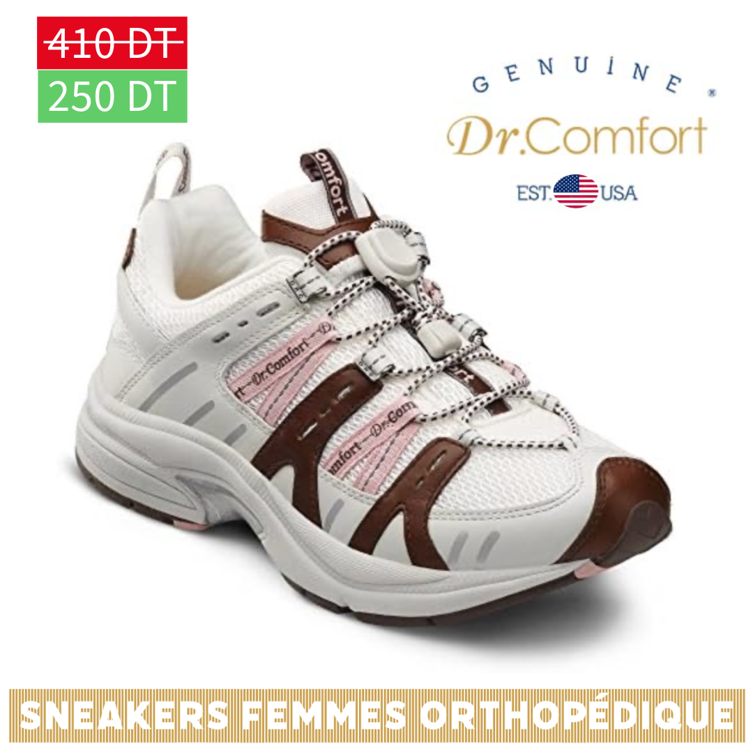 Dr Comfort - Chaussures thérapeutiques Diabetic Extra Depth pour Femme - Refresh - Rose