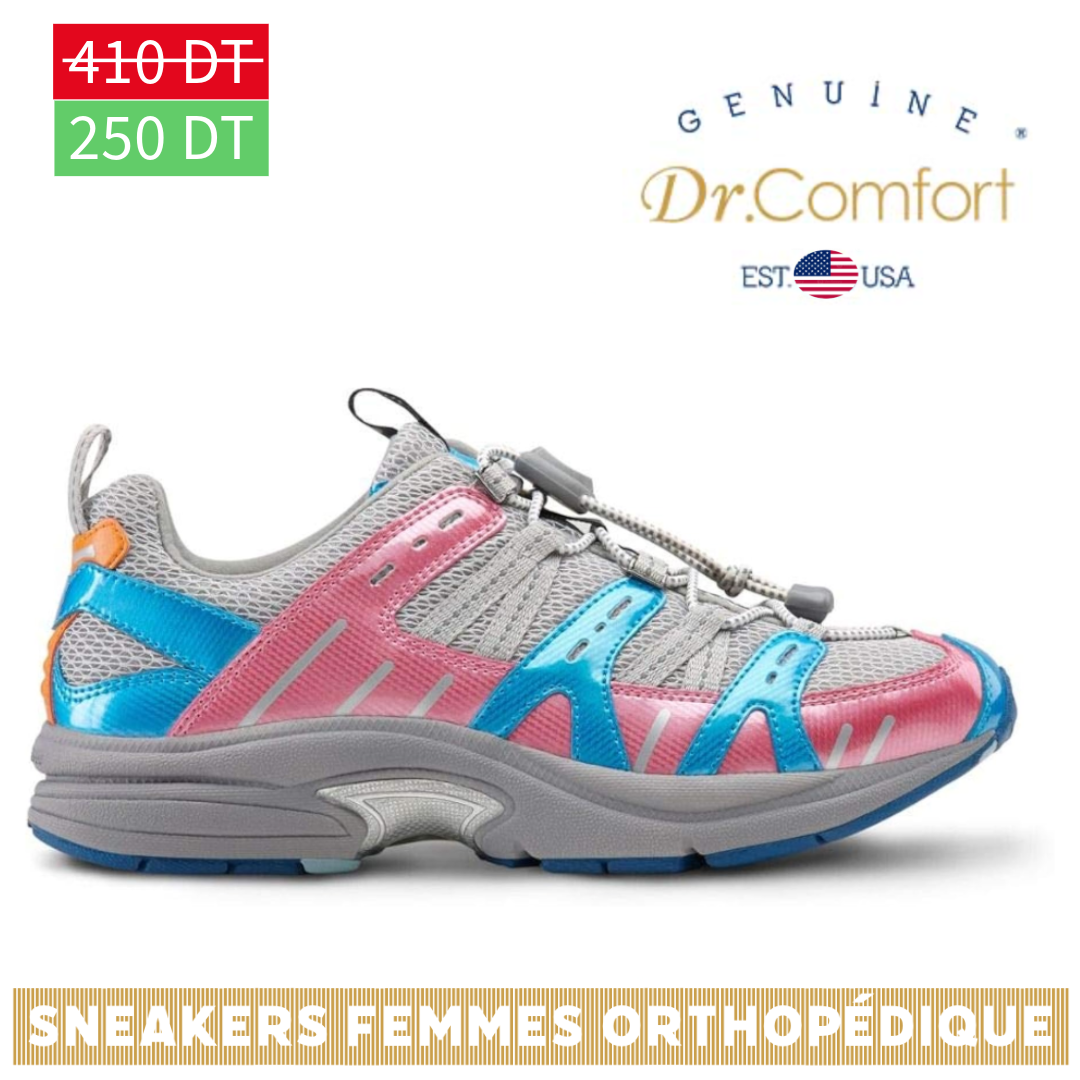 Dr Comfort - Chaussures thérapeutiques Diabetic Extra Depth pour Femme - Refresh - Baie